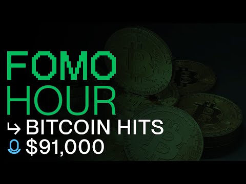 Representation of BITCOIN HITS $91,000!