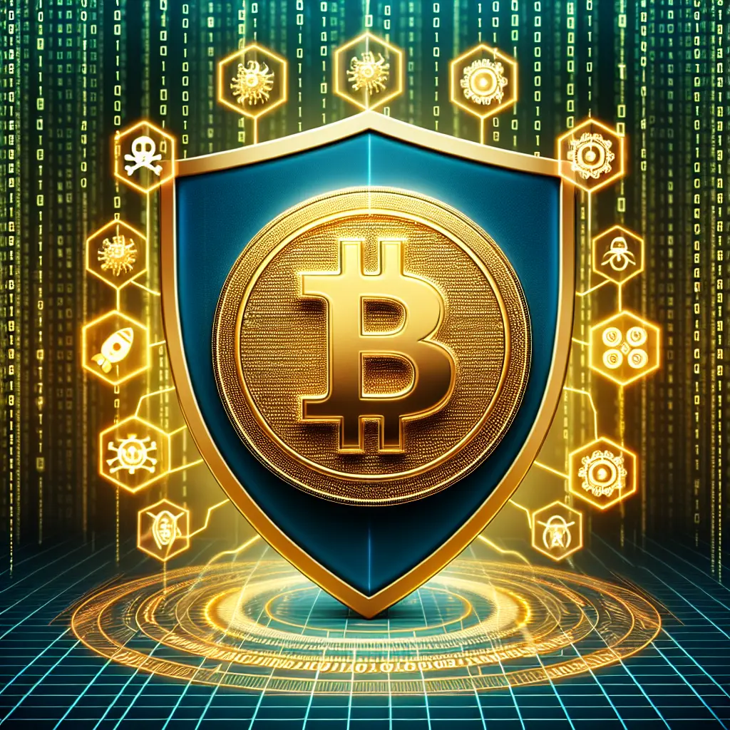 Representation of Bitcoin's Role in Enhancing Cybersecurity Measures