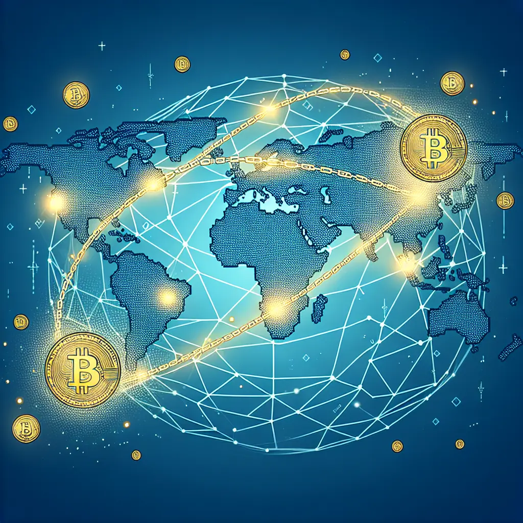 Representation of Bitcoin's Role in Revolutionizing the Global Remittance Industry