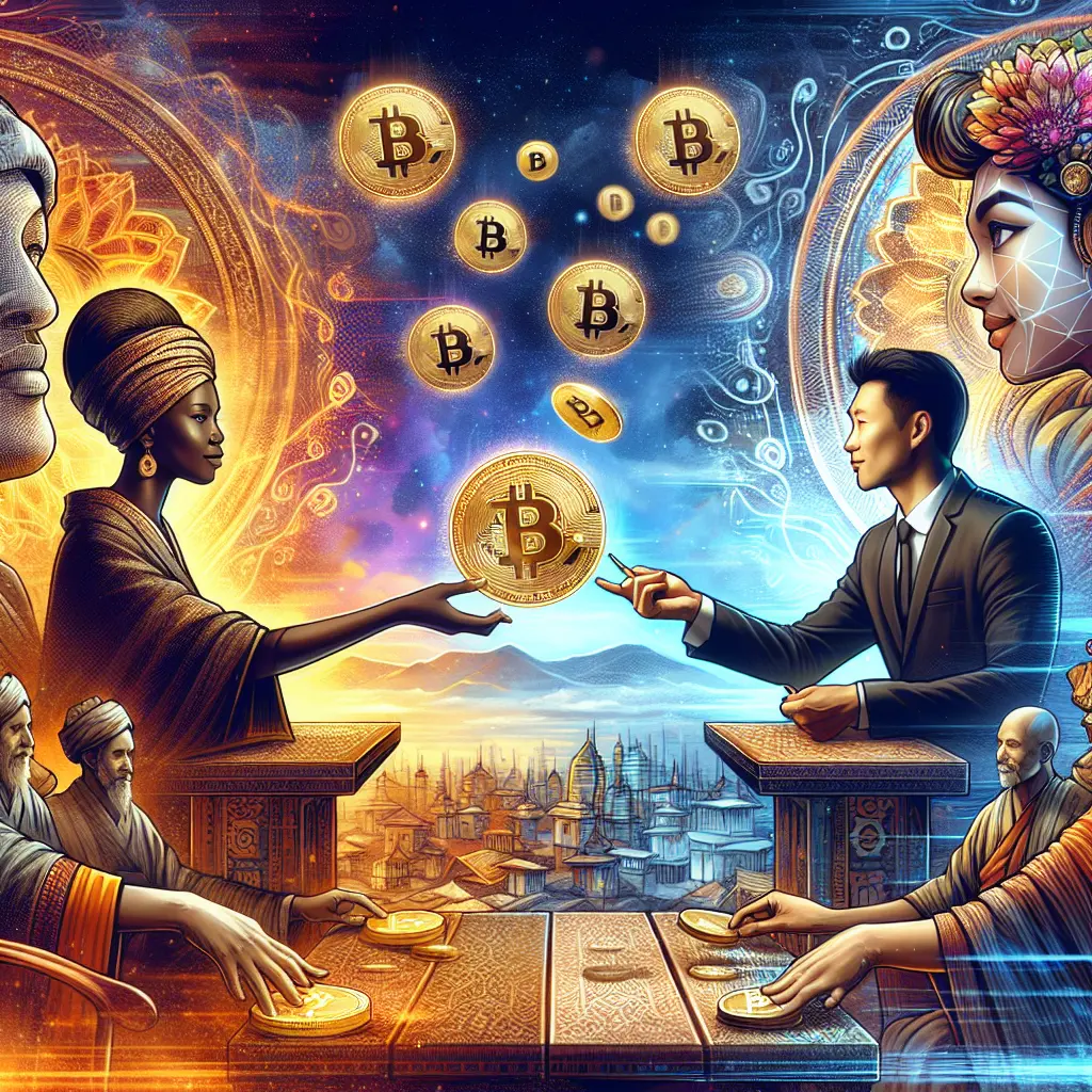 Representation of Bitcoin's Role in Transforming the Art of Negotiation