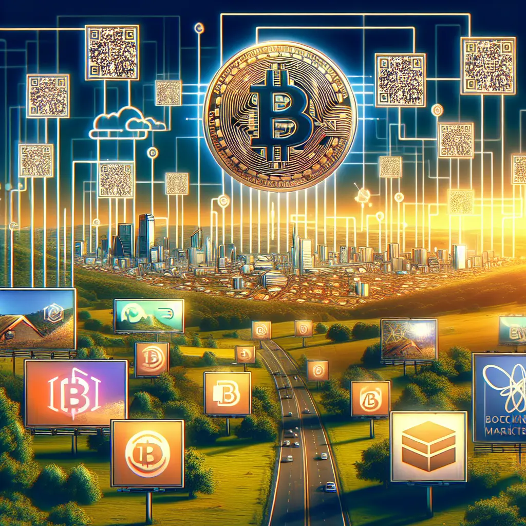 Representation of Bitcoin's Role in Transforming the Digital Advertising Landscape