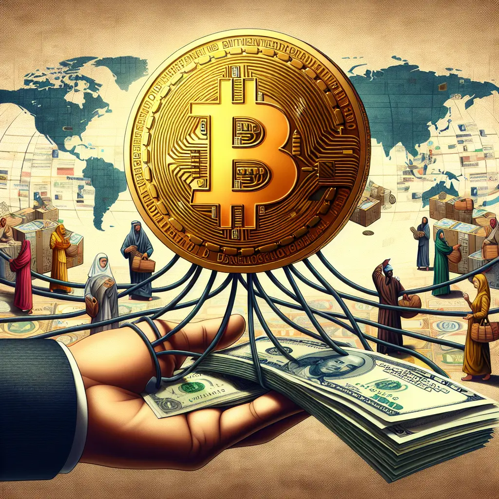 Representation of Bitcoin's Influence on the Global Remittance Market