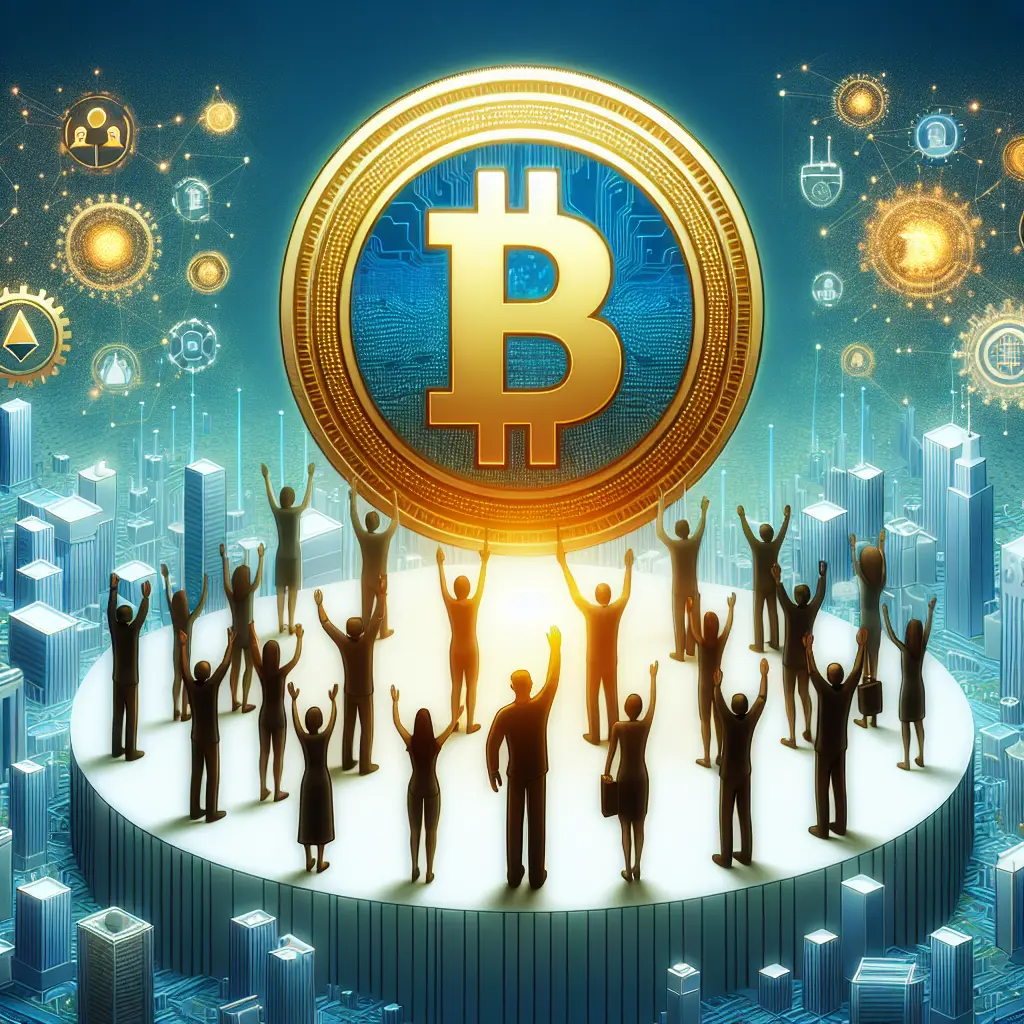 Representation of Bitcoin's Role in Facilitating Crowdfunding for Startups and Innovations