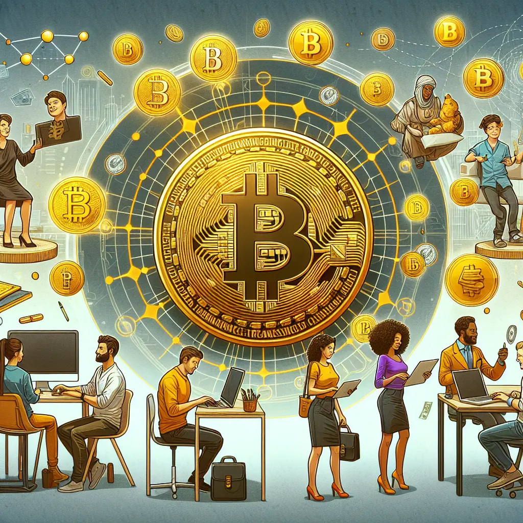 Representation of Bitcoin y su impacto en la industria del diseño freelance