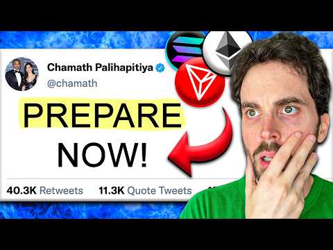 Representation of Chamath Palihapitiya: The Crypto Bull Run Is About To Go F**king Crazy