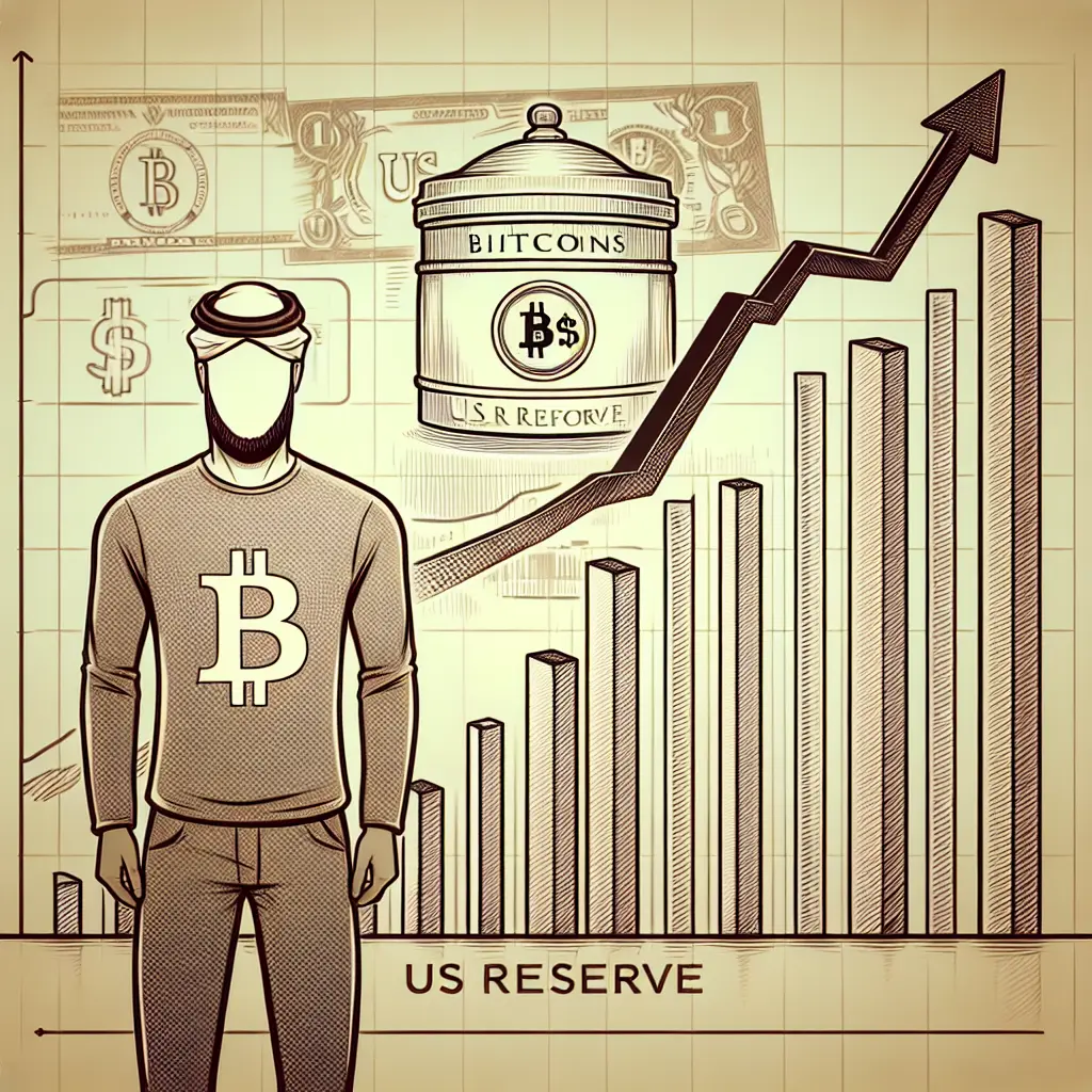 Representation of Adam Back Predicts Bitcoin Could Surpass $1M with US National Reserve