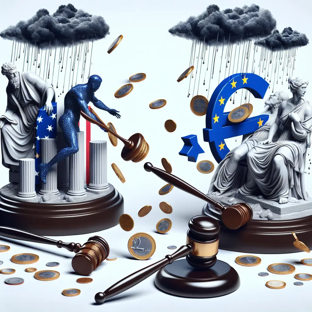 Representation of Bitcoin falls 4% as US-EU trade tensions spark $300M in liquidations