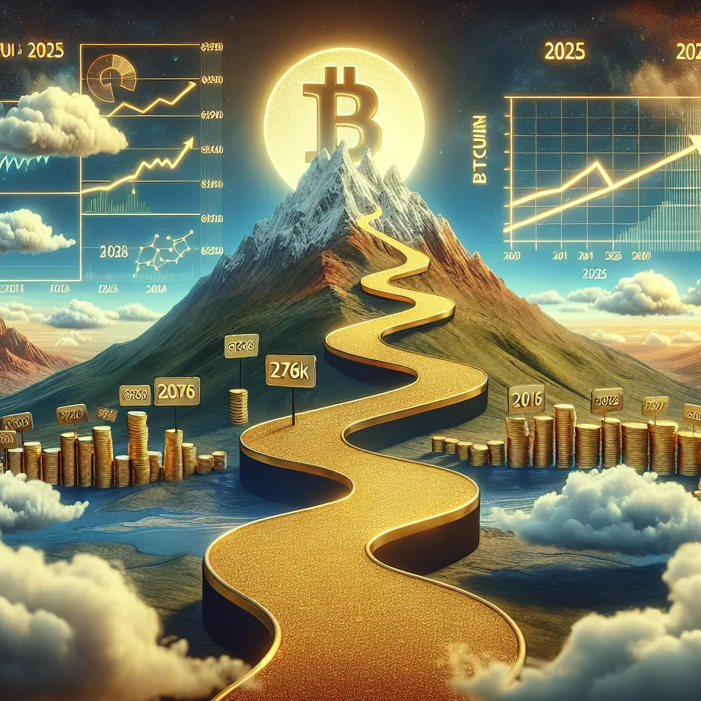 Representation of Bitcoin Outlook: Could It Return to $76K by 2025? Key Insights This Week