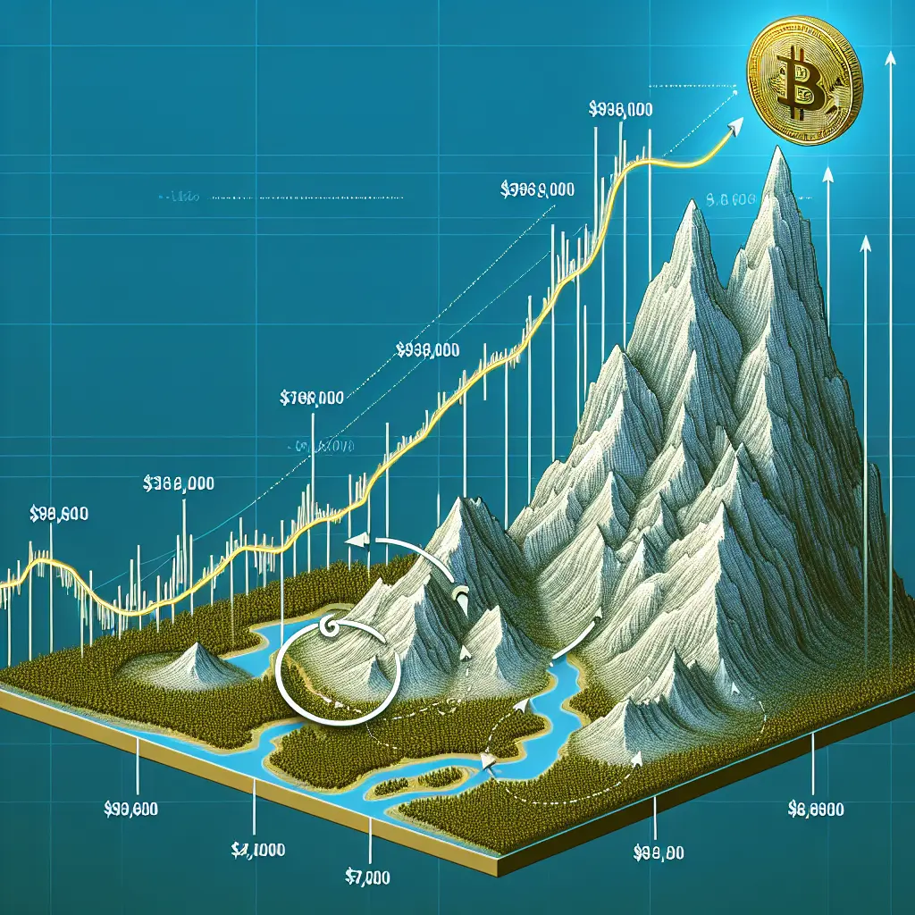 Representation of Bitcoin Price Rebounds Near $98,000 After Slow End to April