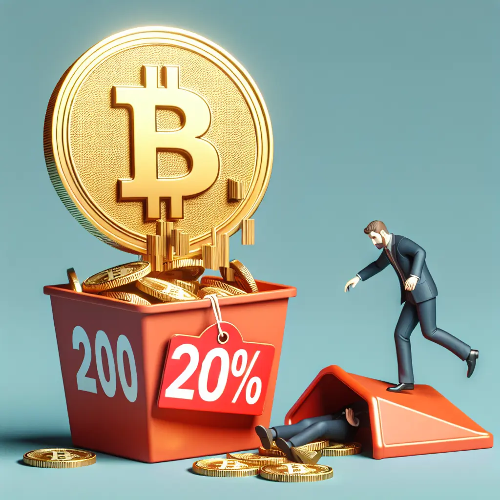 Representation of Michael Saylor Calls Bitcoin Drop a '20% Discount Offer'