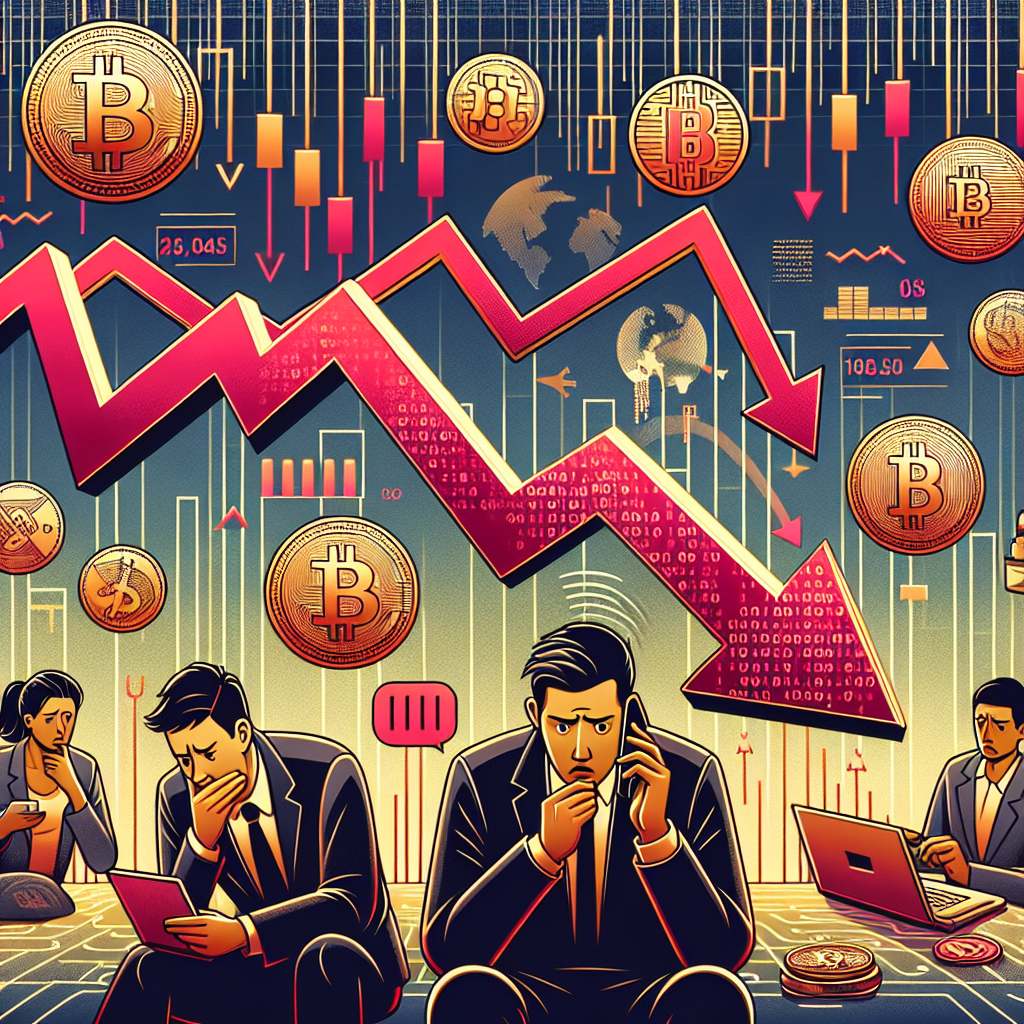 Representation of Cryptocurrency Markets Decline as Bitcoin and Major Altcoins Trade Lower Amid Cautious Sentiment