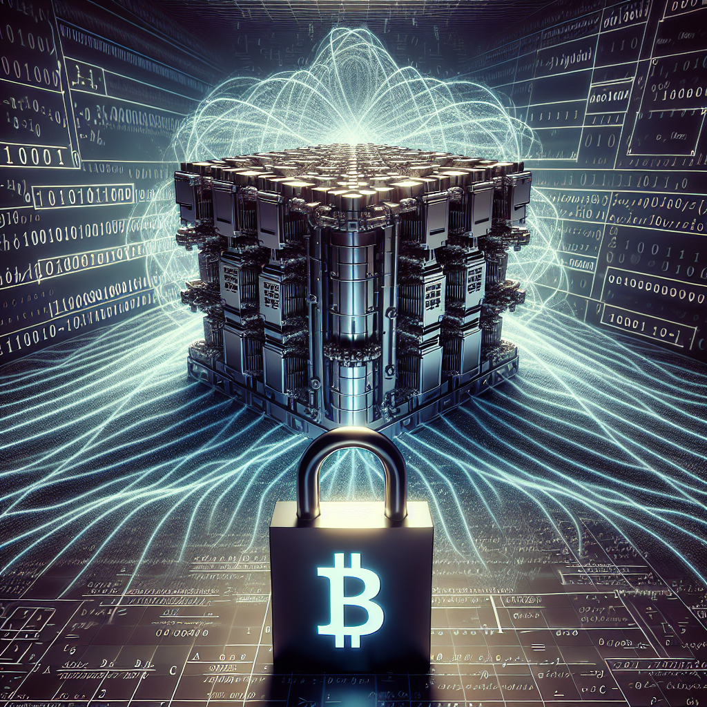 Representation of Google Researcher Warns Quantum Computers May Break Bitcoin Encryption Sooner Than Expected