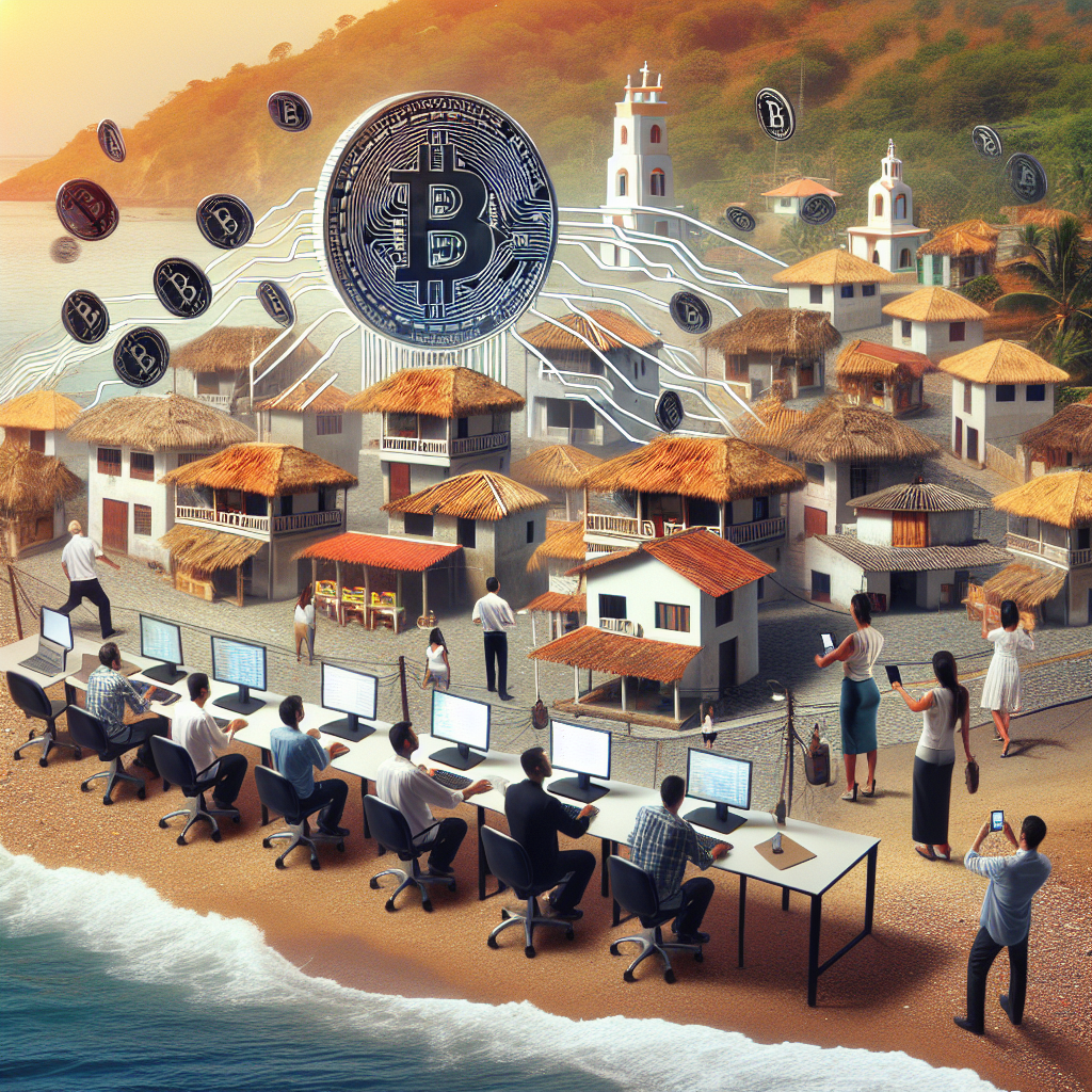 Representation of How El Zonte Became the Heart of El Salvador’s Bitcoin Revolution