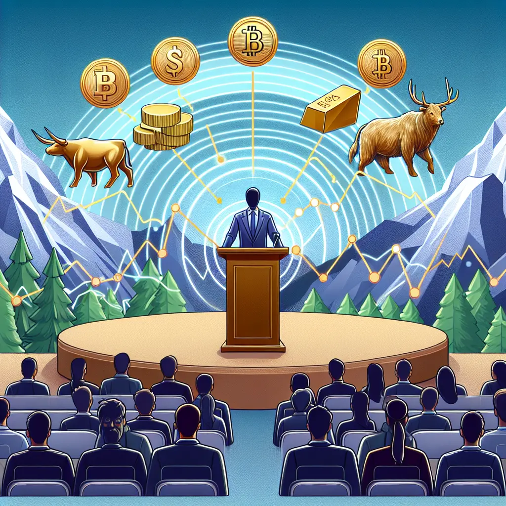 Representation of Powell's Jackson Hole Speech: Impact on Bitcoin & Markets